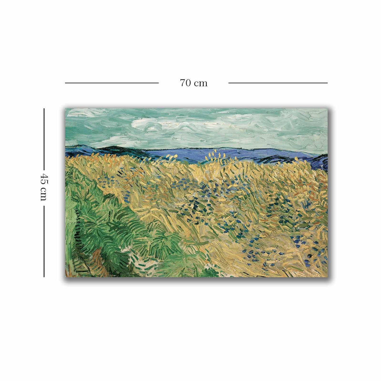 Tablou Canvas Malul Marii, Multicolor, 70 x 45 cm