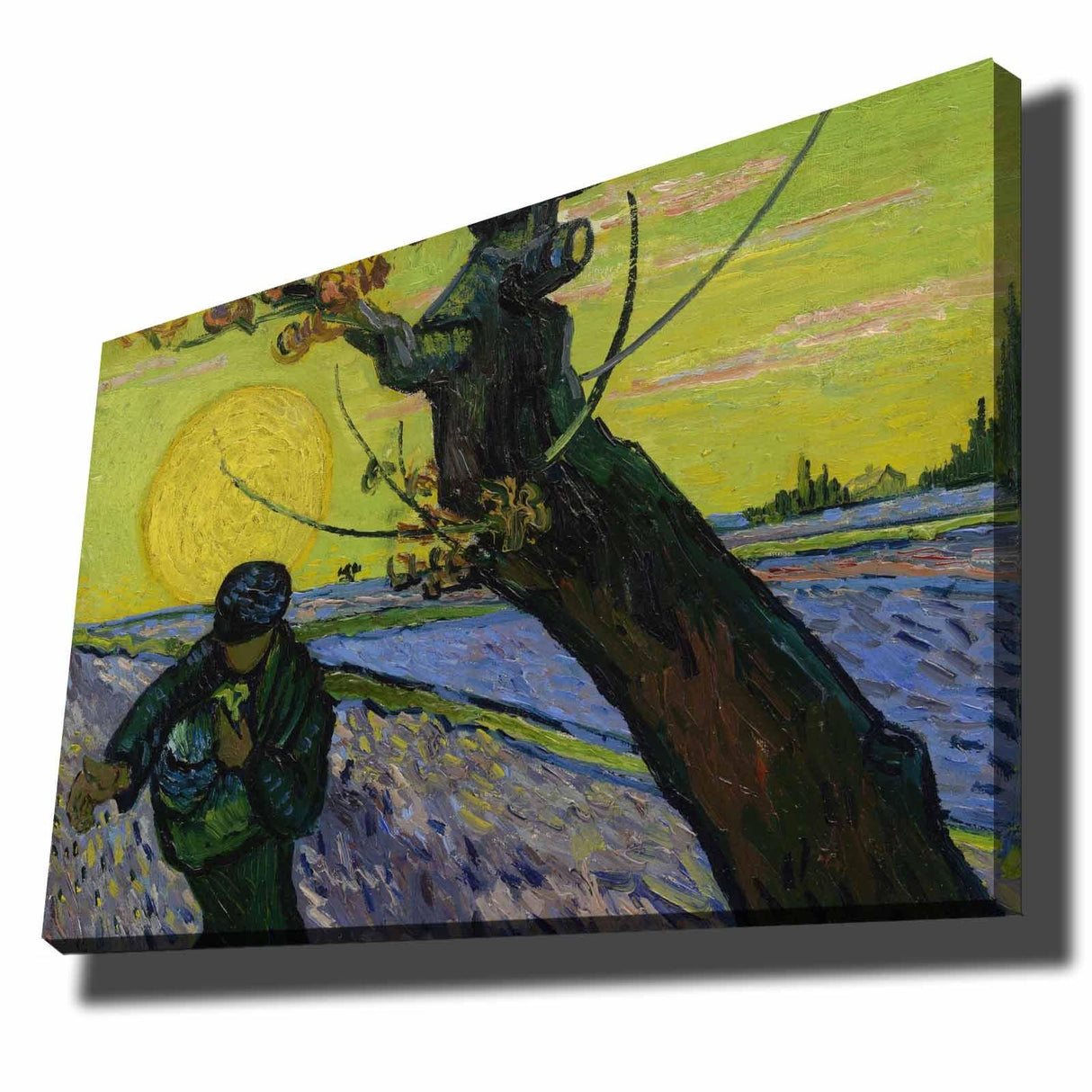 Tablou Canvas Sun, Multicolor, 100 x 70 cm