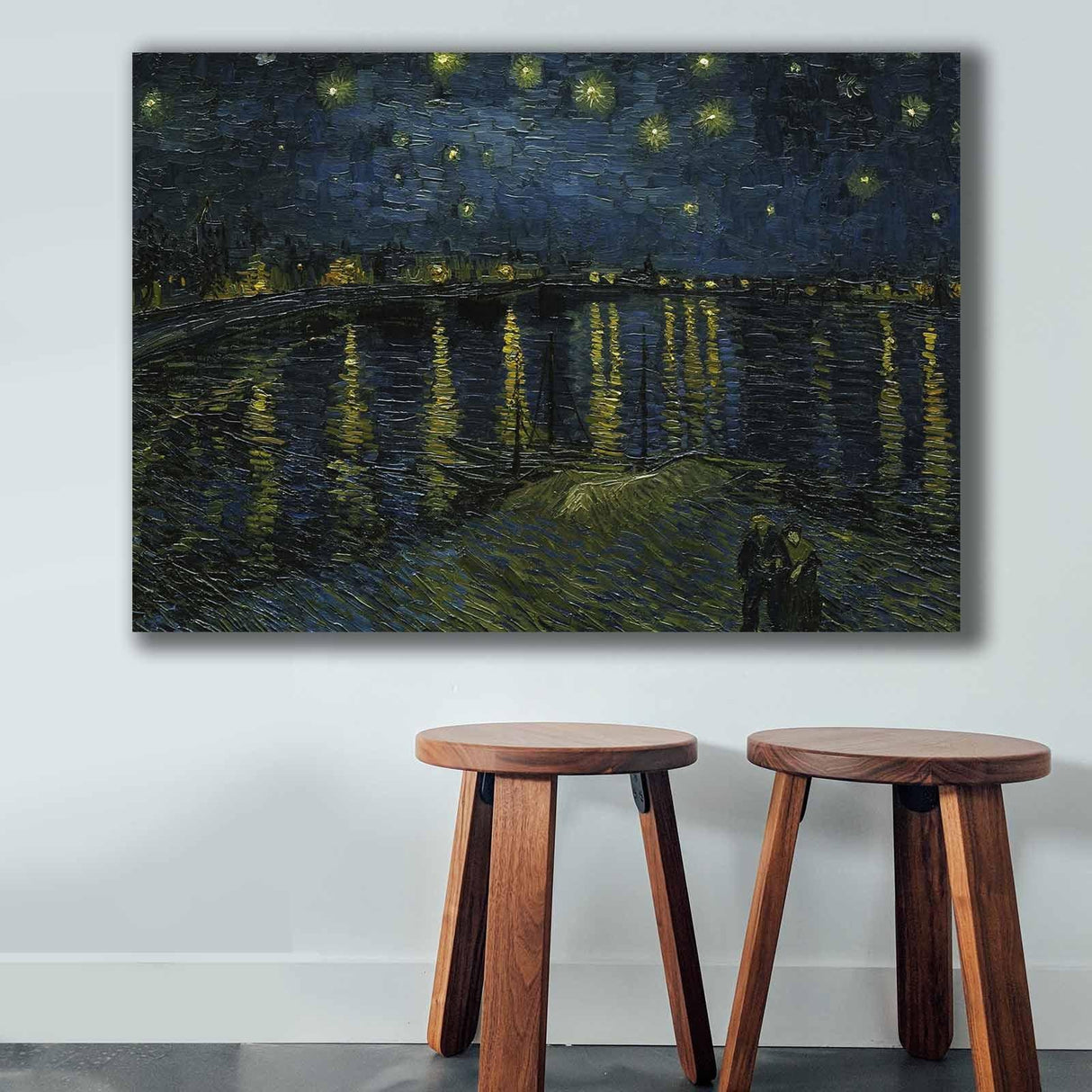 Tablou Canvas Port, Albastru, 100 x 70 cm