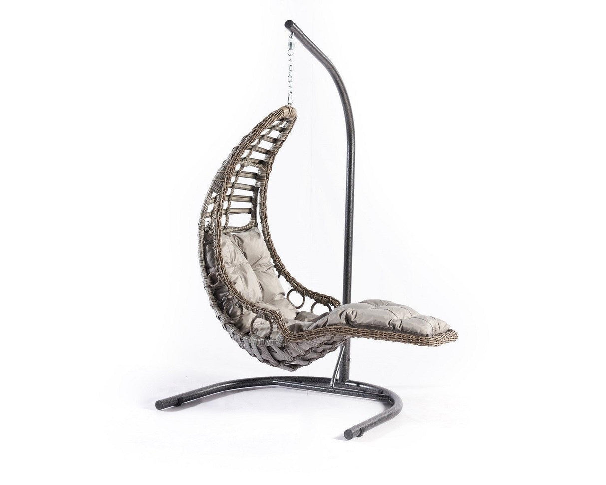 Balansoar de grădină Bodrum, Diverse culori, 120x106x214 cm - Gri | SKU: 991DVN1207 | Balansoar de grădină Bodrum, 120x106x214 cm, varianta Gri, produs pentru amenajarea locuinței, disponibil online în România la CasaMob