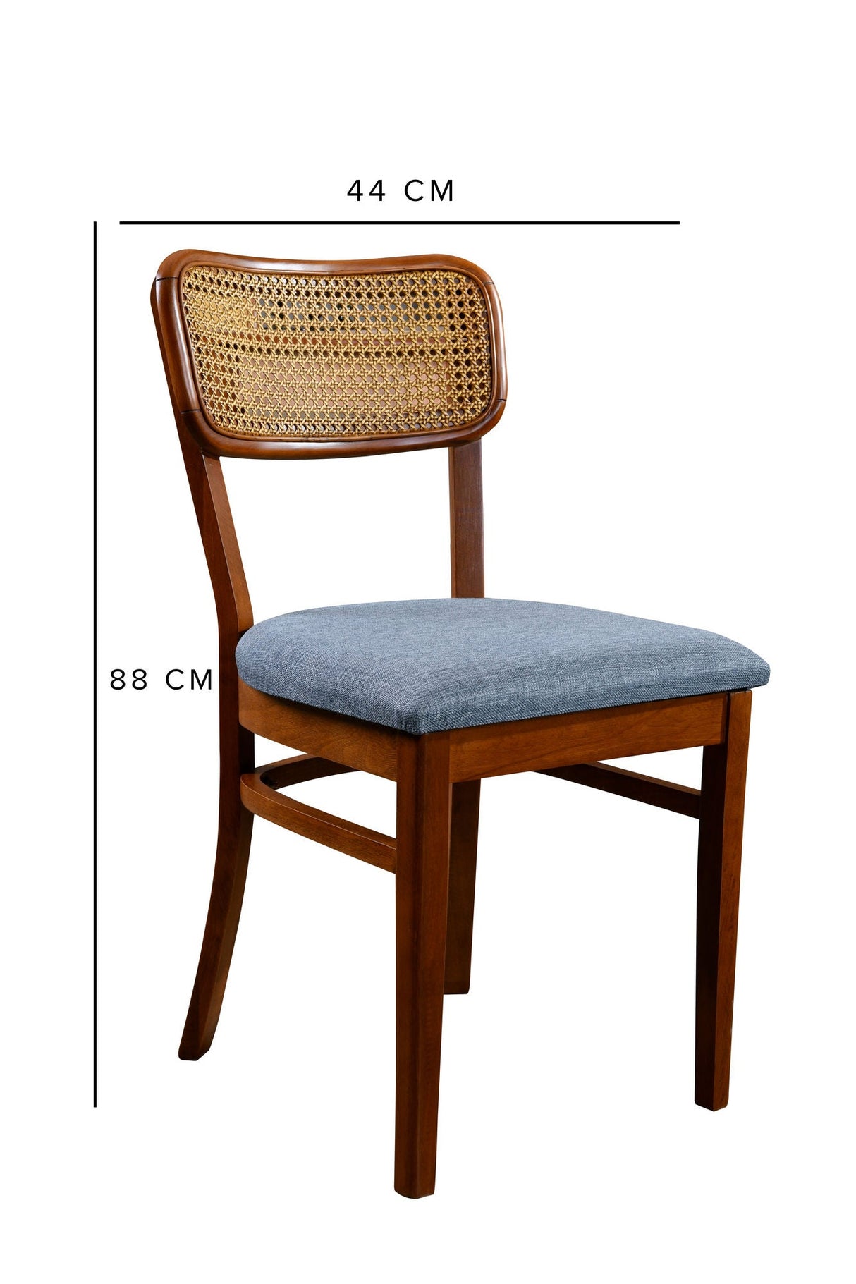 Masă cu scaune 5 bucăți Morocco, Diverse culori, 47x45x92 cm - Nuc - Gri | SKU: 998VOW2158 | Masă cu scaune 5 bucăți Morocco, 47x45x92 cm, varianta Nuc - Gri, produs pentru amenajarea locuinței, disponibil online în România la CasaMob