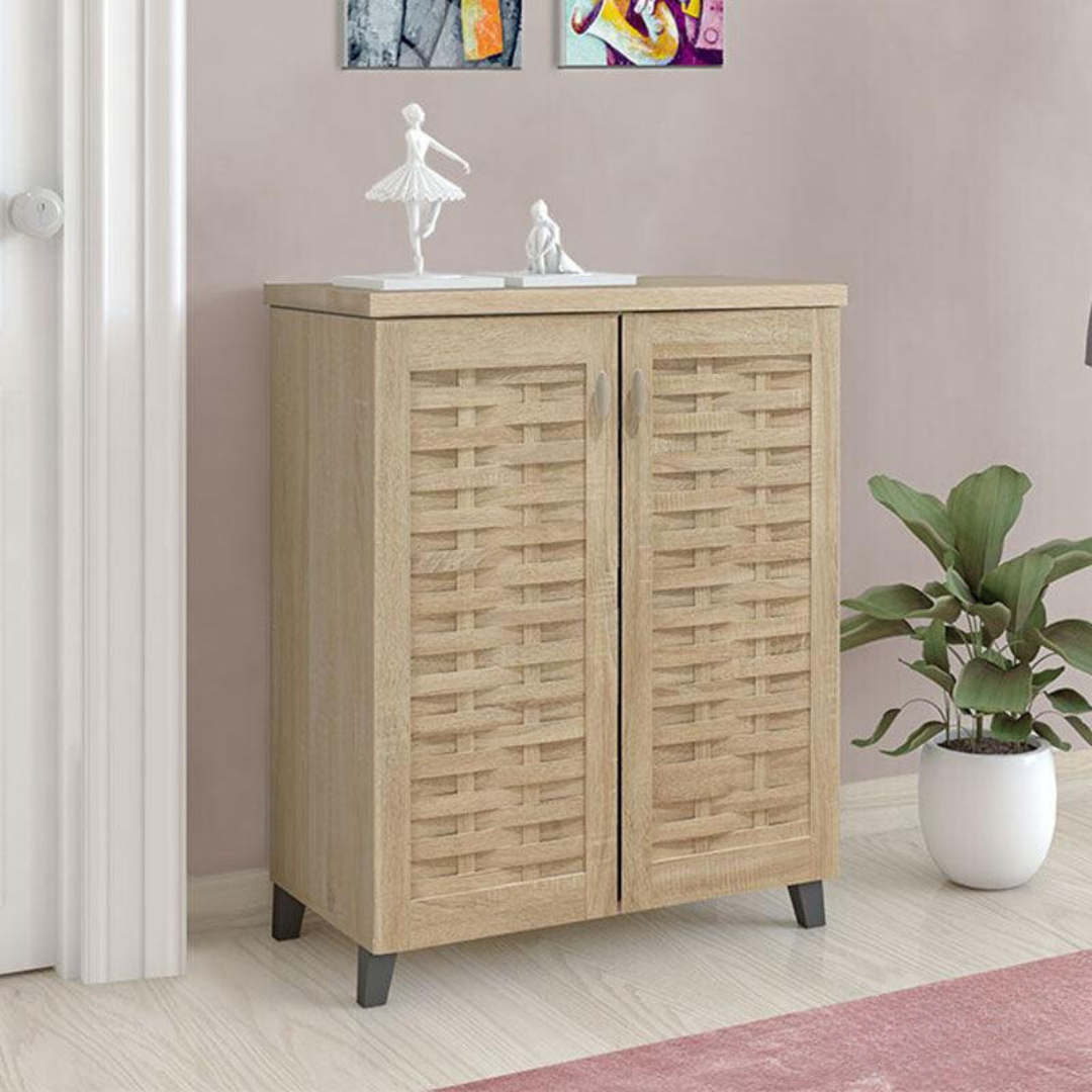 Dulap pantofi Mantam 12 perechi, 78x40x92 cm - Sonoma
