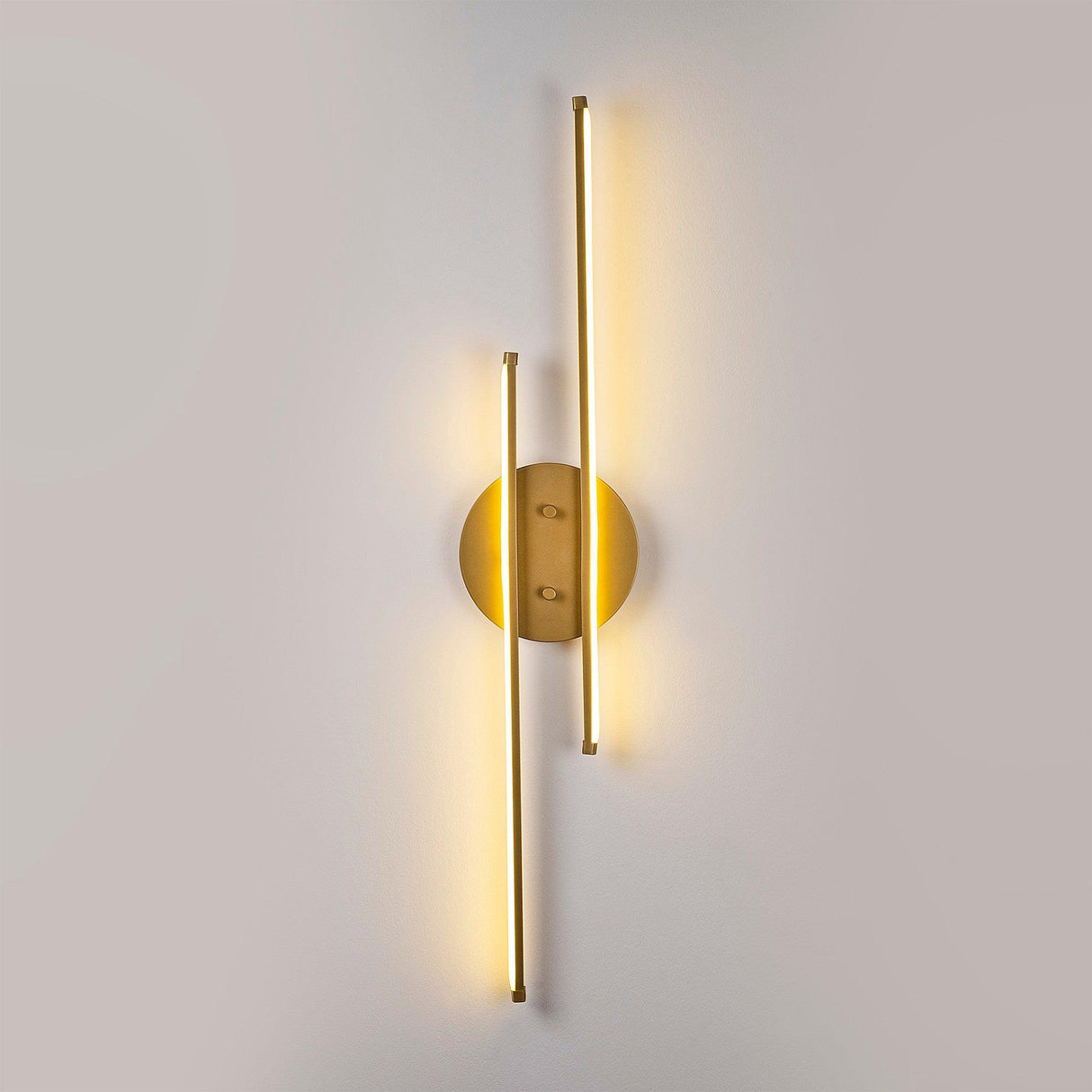 Aplica De Perete Balley, Auriu, 10x10x86 cm - Auriu
