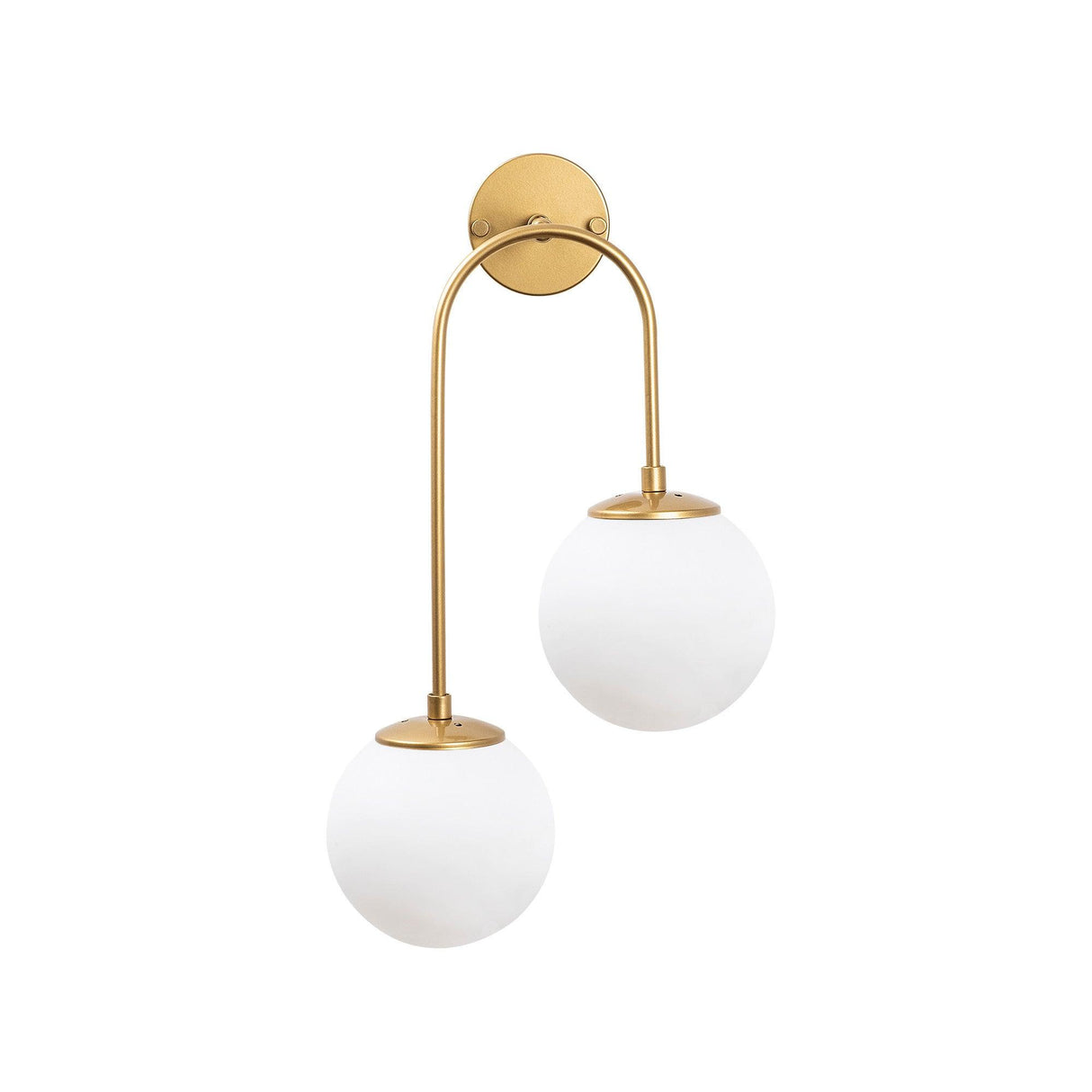 Aplica de perete Jel, Auriu, 15x15x55 cm