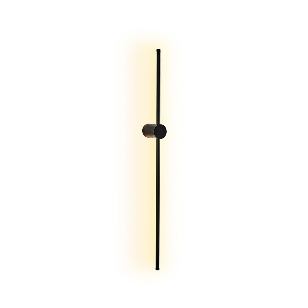 Aplica de perete L1174, Negru, 10x6x91 cm
