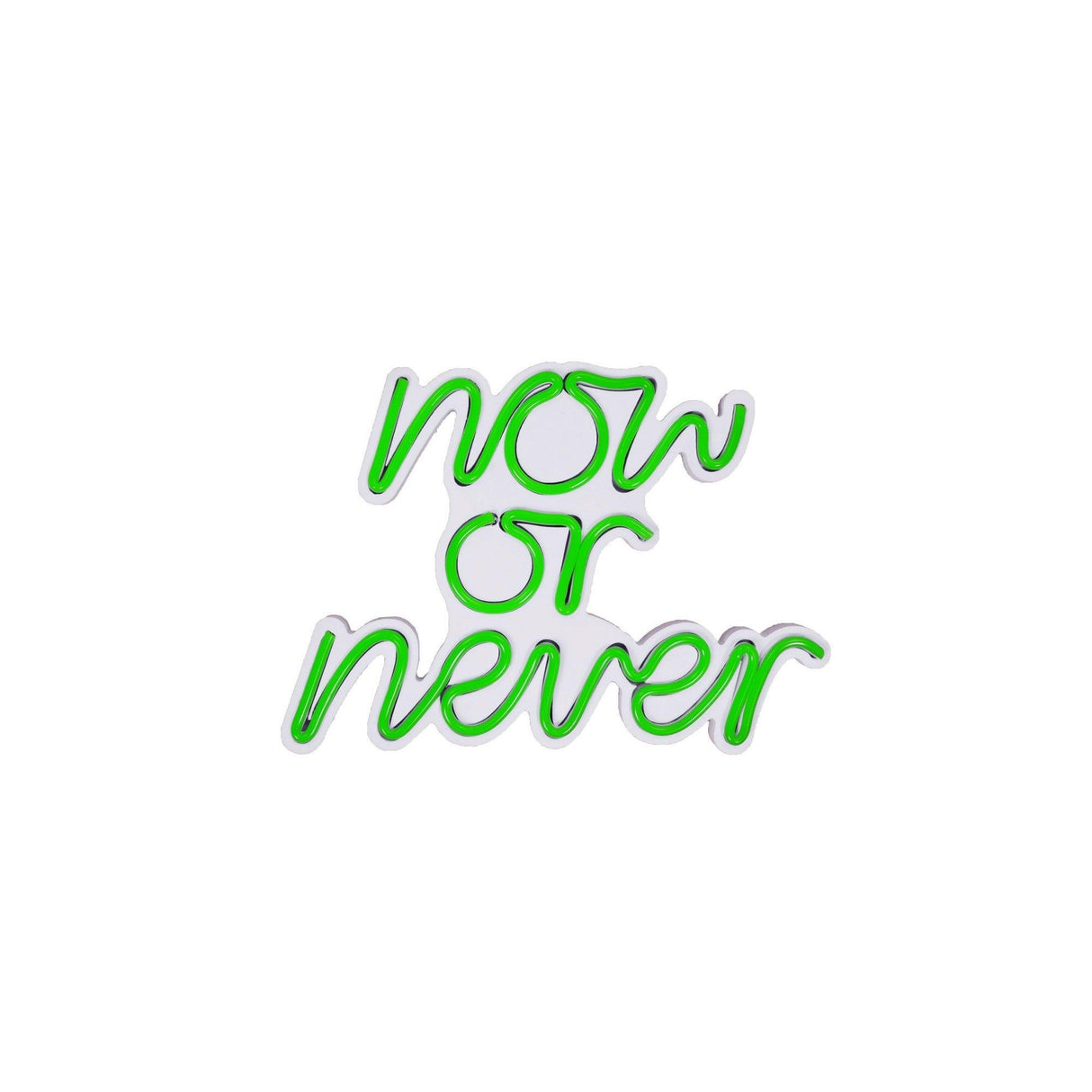 Aplica de Perete Neon Now or Never, 28x22 cm - Verde