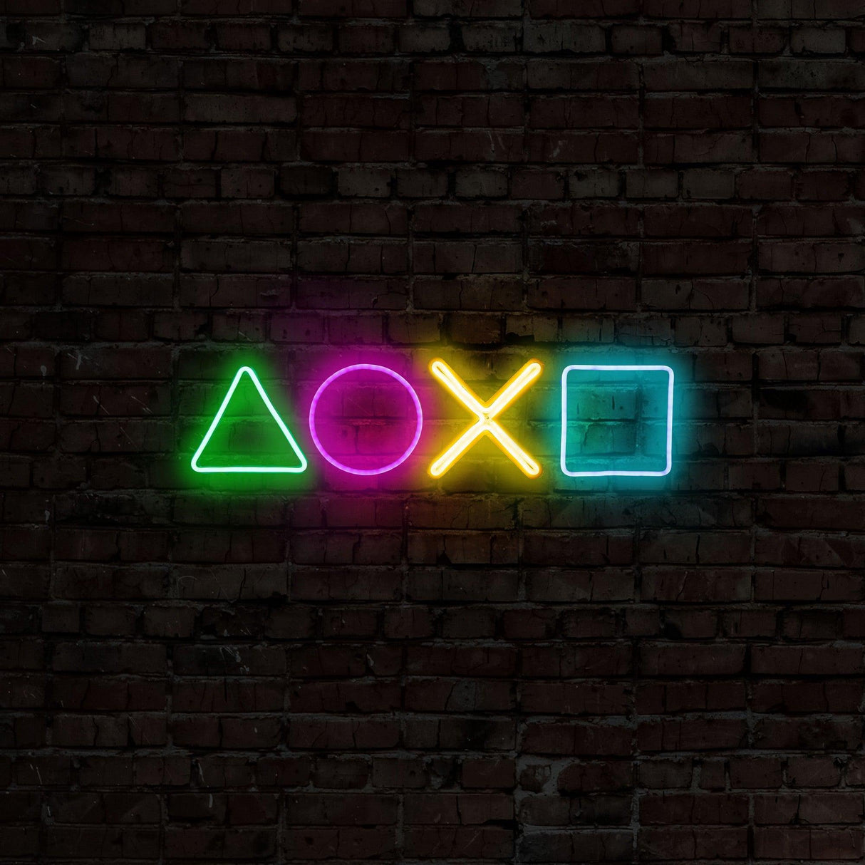 Aplica de Perete Neon Play Station, 57x15 cm