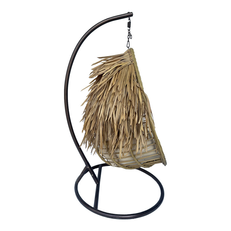 Balansoar Varur, Ratan, 120x105x195 cm - Bej