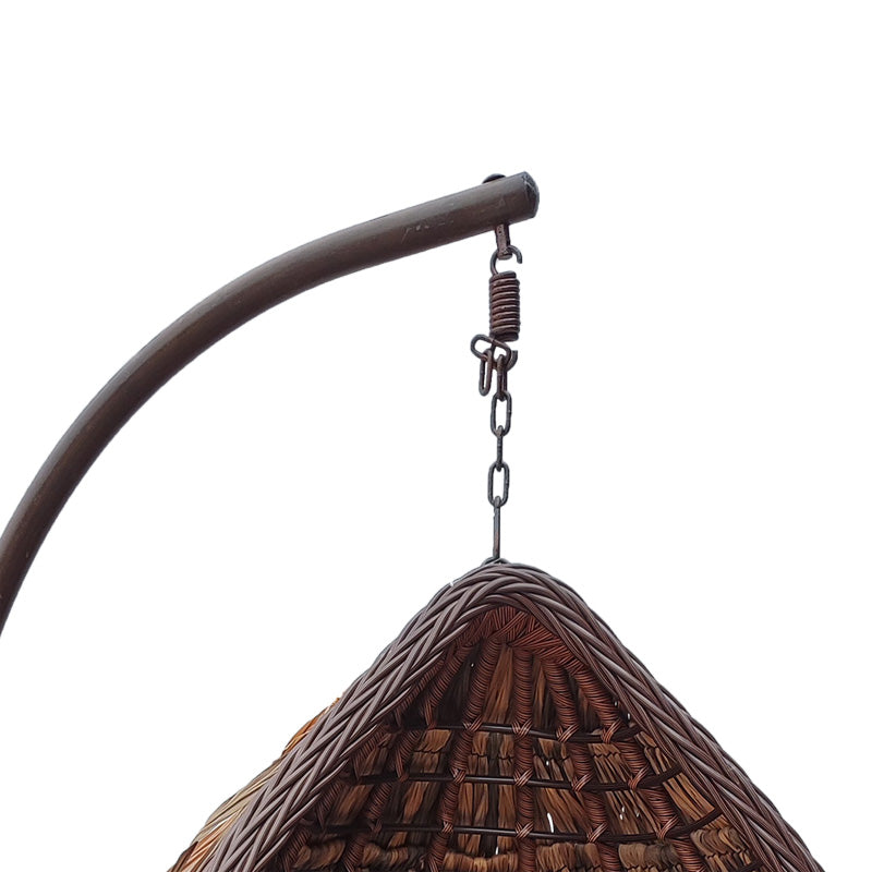 Balansoar Varur, Ratan, 120x105x195 cm - Maro