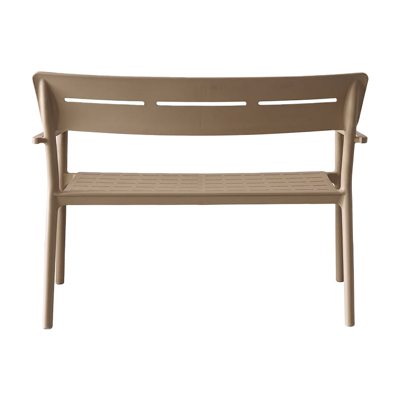 Bancă de grădină 2 locuri Cadrin, Diverse culori, 117x60x83 cm - Bej | SKU: 326-000091 | Bancă de grădină 2 locuri Cadrin, 117x60x83 cm, varianta Bej, produs pentru amenajarea locuinței, disponibil online în România la CasaMob