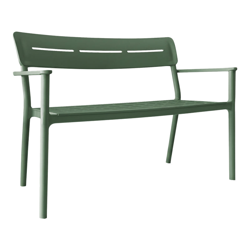 Bancă de grădină 2 locuri Cadrin, Diverse culori, 117x60x83 cm - Verde închis | SKU: 326-000094 | Bancă de grădină 2 locuri Cadrin, 117x60x83 cm, varianta Verde închis, produs pentru amenajarea locuinței, disponibil online în România la CasaMob