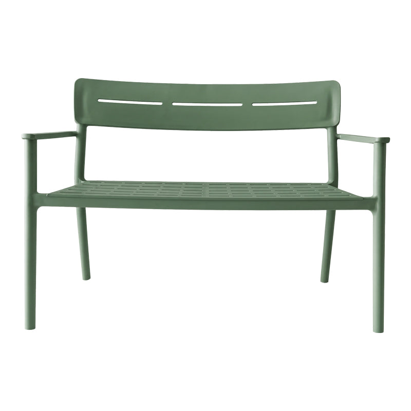 Bancă de grădină 2 locuri Cadrin, Diverse culori, 117x60x83 cm - Verde închis | SKU: 326-000094 | Bancă de grădină 2 locuri Cadrin, 117x60x83 cm, varianta Verde închis, produs pentru amenajarea locuinței, disponibil online în România la CasaMob