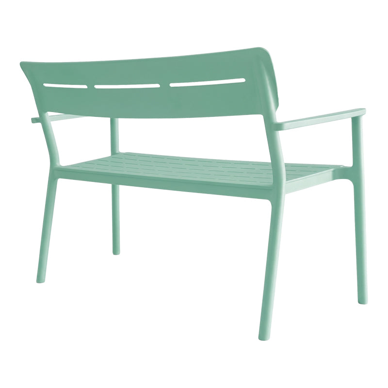 Bancă de grădină 2 locuri Cadrin, Diverse culori, 117x60x83 cm - Verde deschis | SKU: 326-000096 | Bancă de grădină 2 locuri Cadrin, 117x60x83 cm, varianta Verde deschis, produs pentru amenajarea locuinței, disponibil online în România la CasaMob