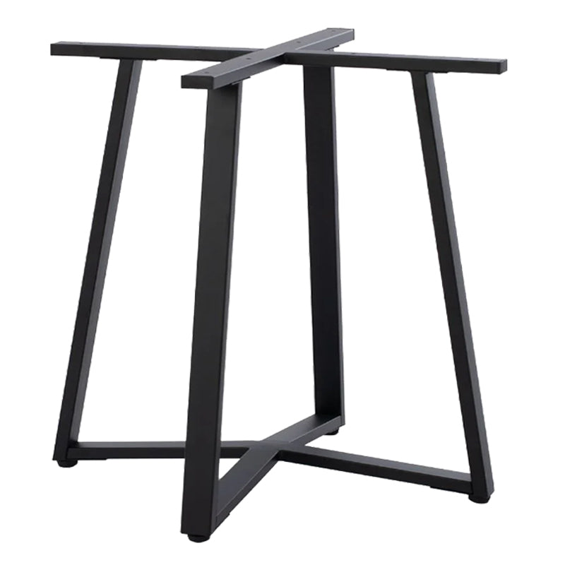 Baza mesei metalice Mulbe, Alb - Negru, 70x70x73 cm - Baza mesei metalice Mulbe, Alb - Negru, 70x70x73 cm