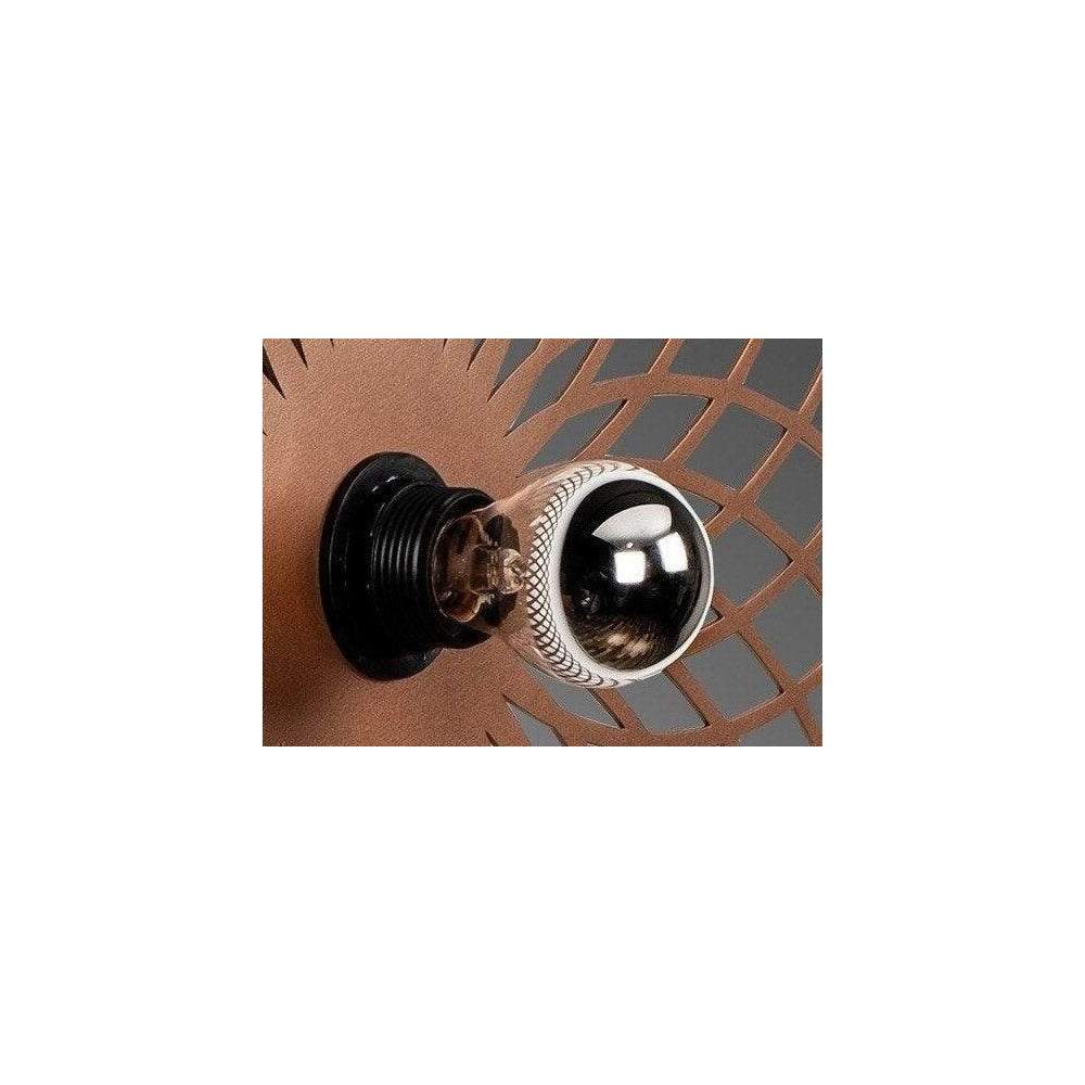 Bec Incandescent Reflector semi, negru, 6x6x11 cm