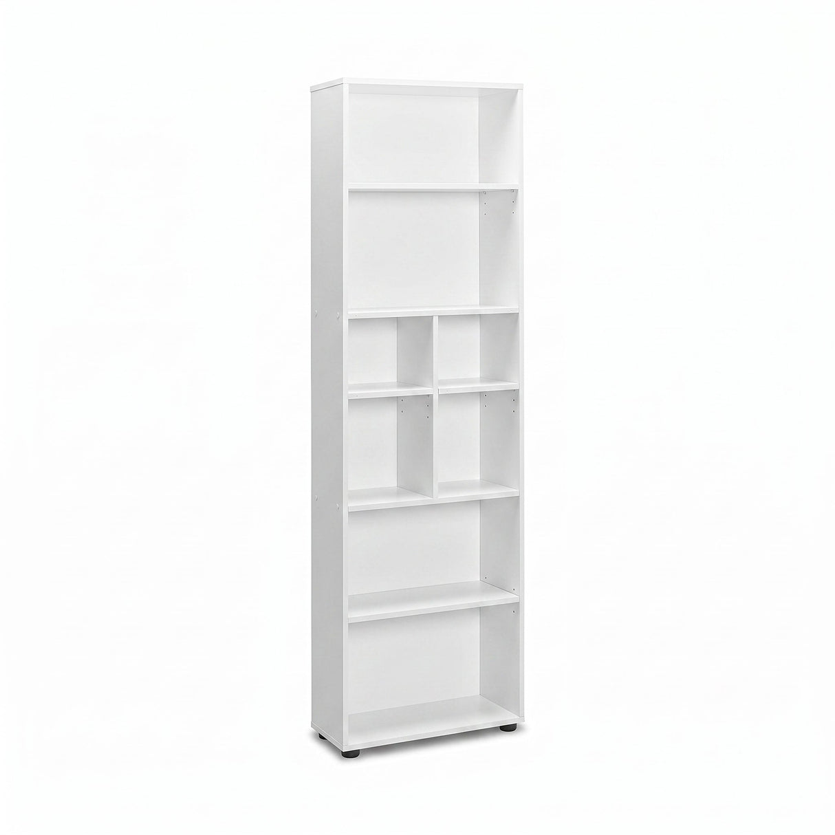 Biblioteca KTP-168-BB-1 Home Collection® White, 8 rafturi, Alb, 55x187x23 cm