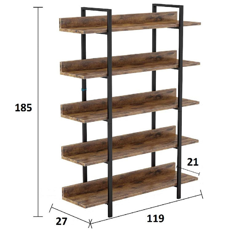 Biblioteca Almond, Nuc, 119x27x185 cm