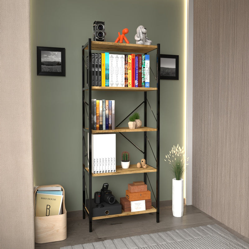 Biblioteca Bimblem, metal, 60x30x150 cm - Biblioteca Bimblem, metal, 60x30x150 cm