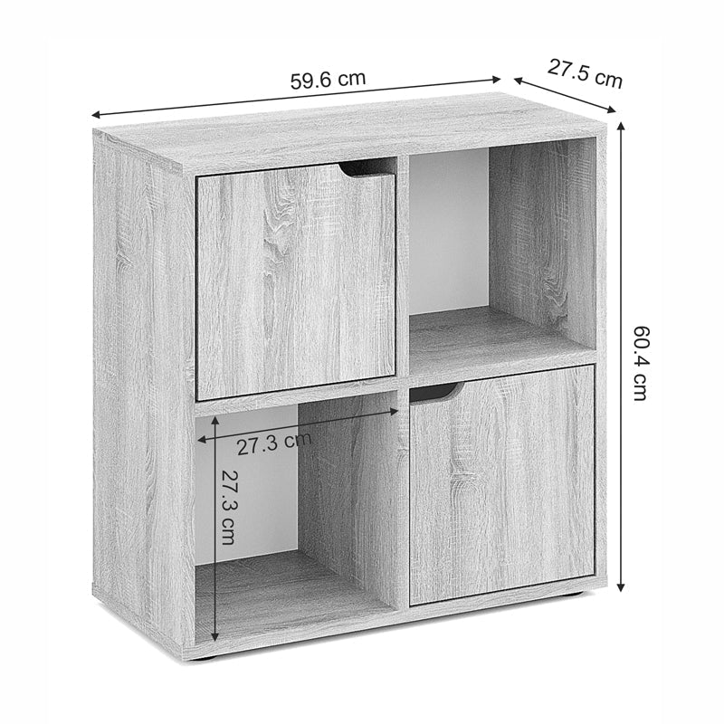Biblioteca Bookel, 60x28x60 cm - Sonoma