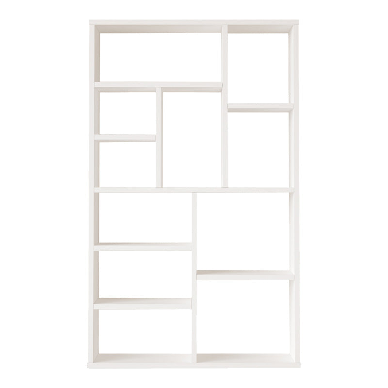 Raftul Boteca pentru 10 persoane nuante Naturale-, Alb - Natural, 75x22x124 cm - Alb