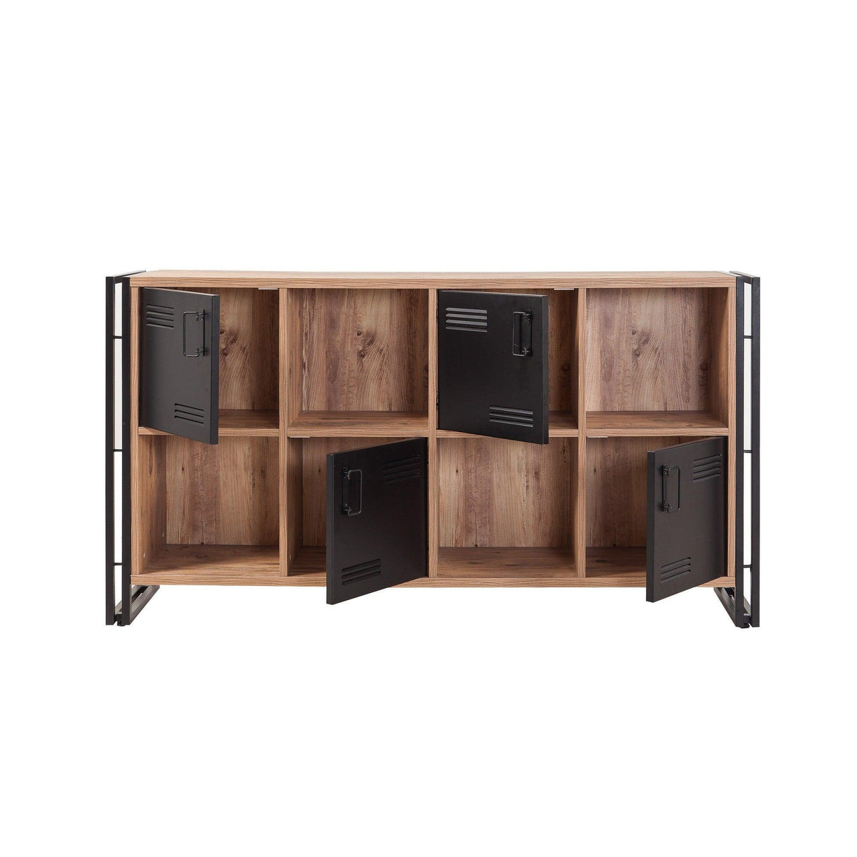 Biblioteca CosmoMatrix, Stejar, 164x89x35 cm