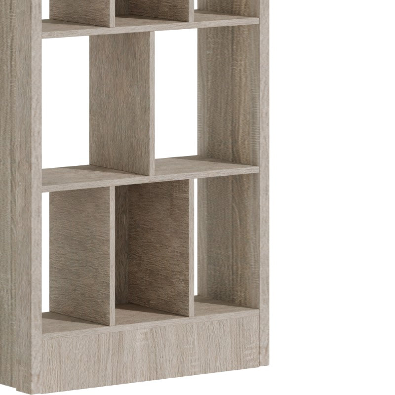 Biblioteca Dividre, stejar Sonoma, 80x30x181 cm
