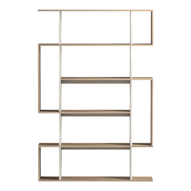 Biblioteca Mito, 109x25x161 cm - Sonoma-Marmura Bej