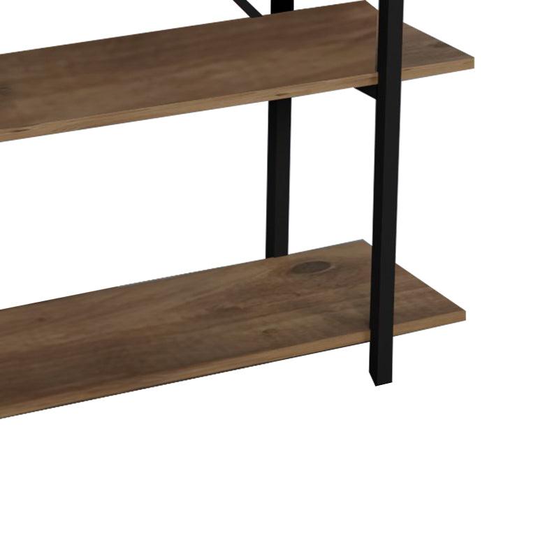 Biblioteca Reson, Antracit - Stejar, 120x34x180 cm - Stejar