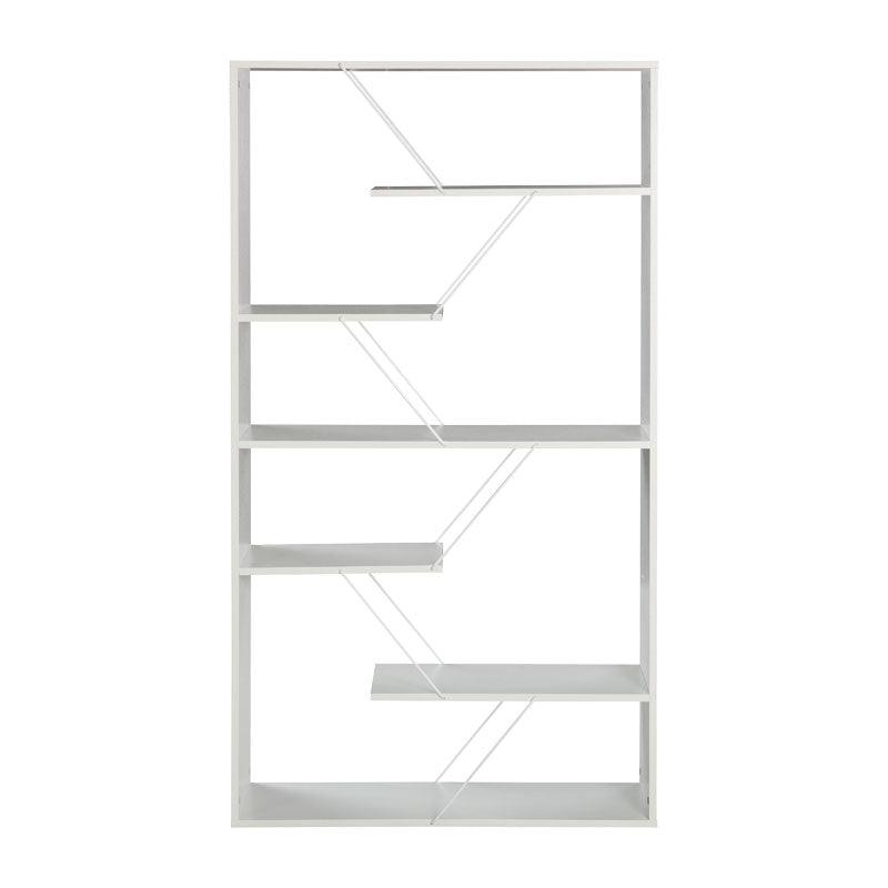 Biblioteca Tars 84x24x157cm - Alb
