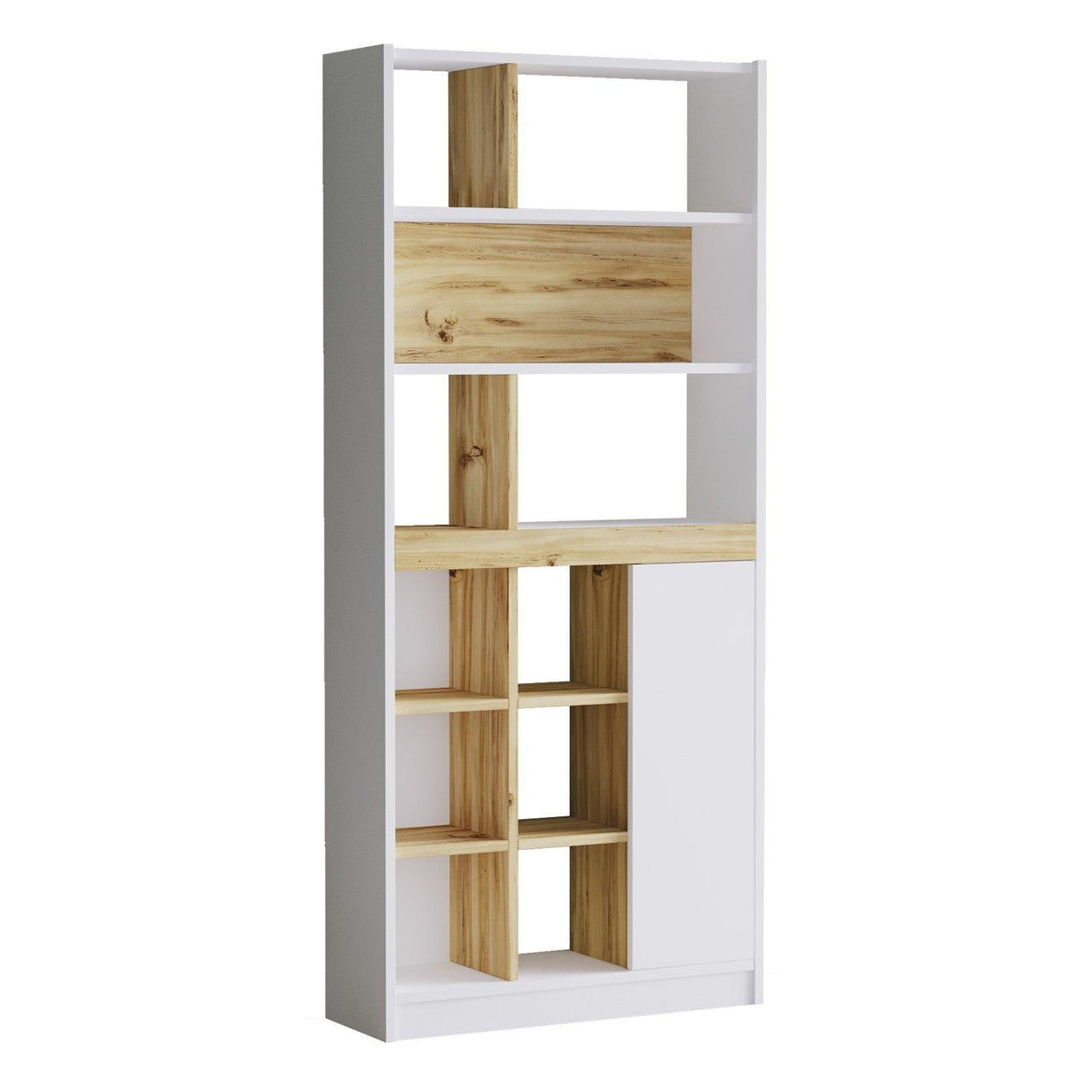 Biblioteca Yarmul, Stejar, 76x170x25 cm