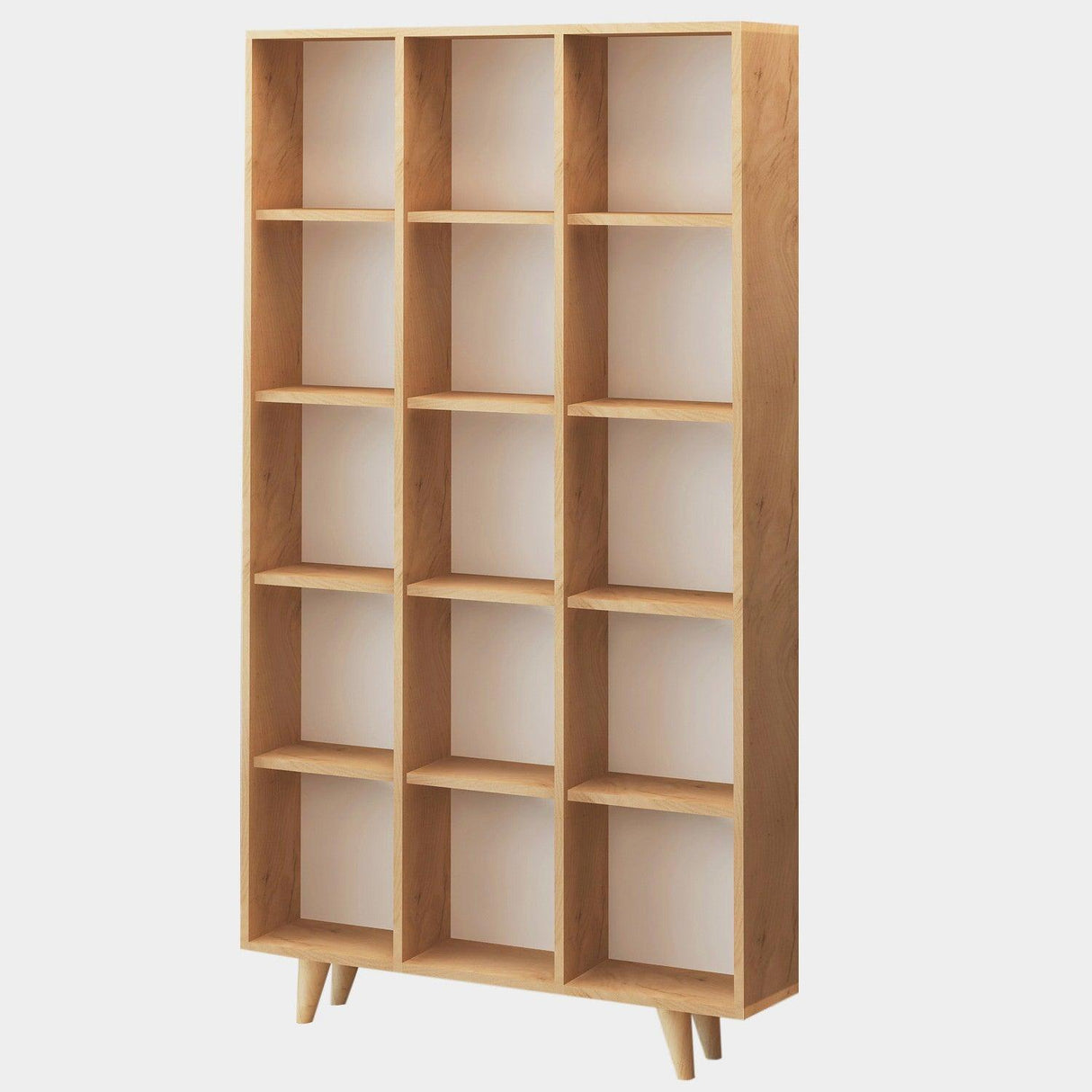 Biblioteca Zipa, Crem, 25x184x100 cm