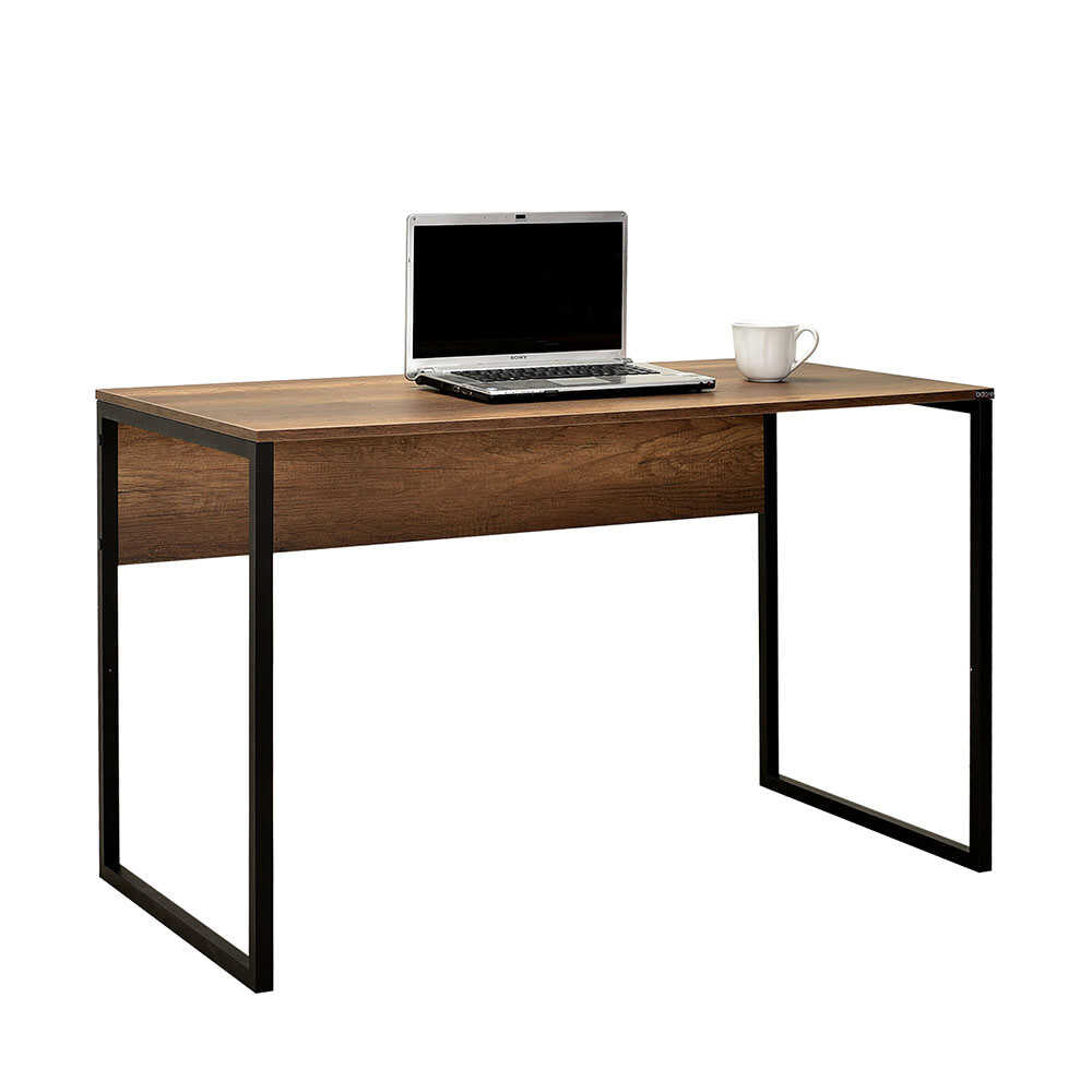 Birou CMS-900-BB-1 Home Collection® Connect cu picior metalic, 120x60x75 cm - Maro | SKU: CMS-900-OO-1