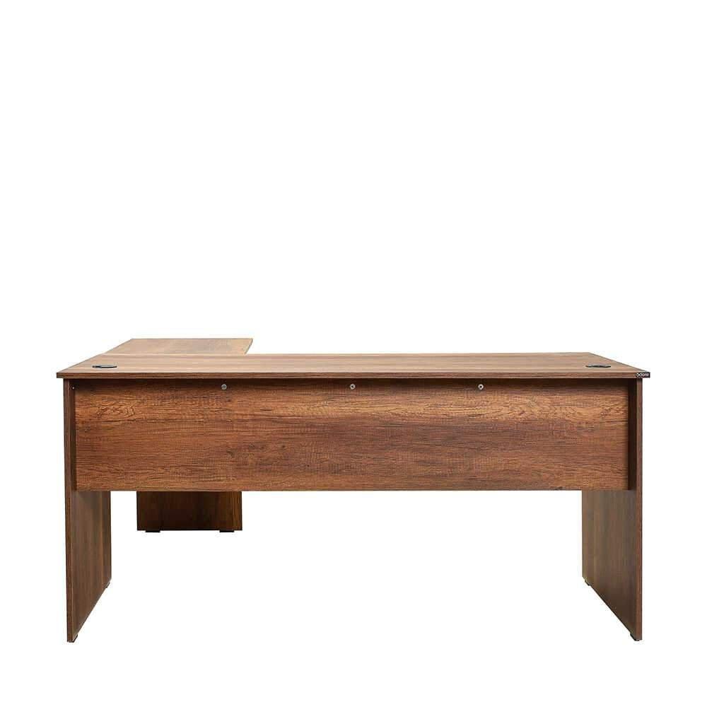 Birou RMS-320-DD-1 Home Collection® L Rio Office, Interschimbabil, Masa de colt, 160x75x144 cm - Maro | SKU: RMS-320-OO-1