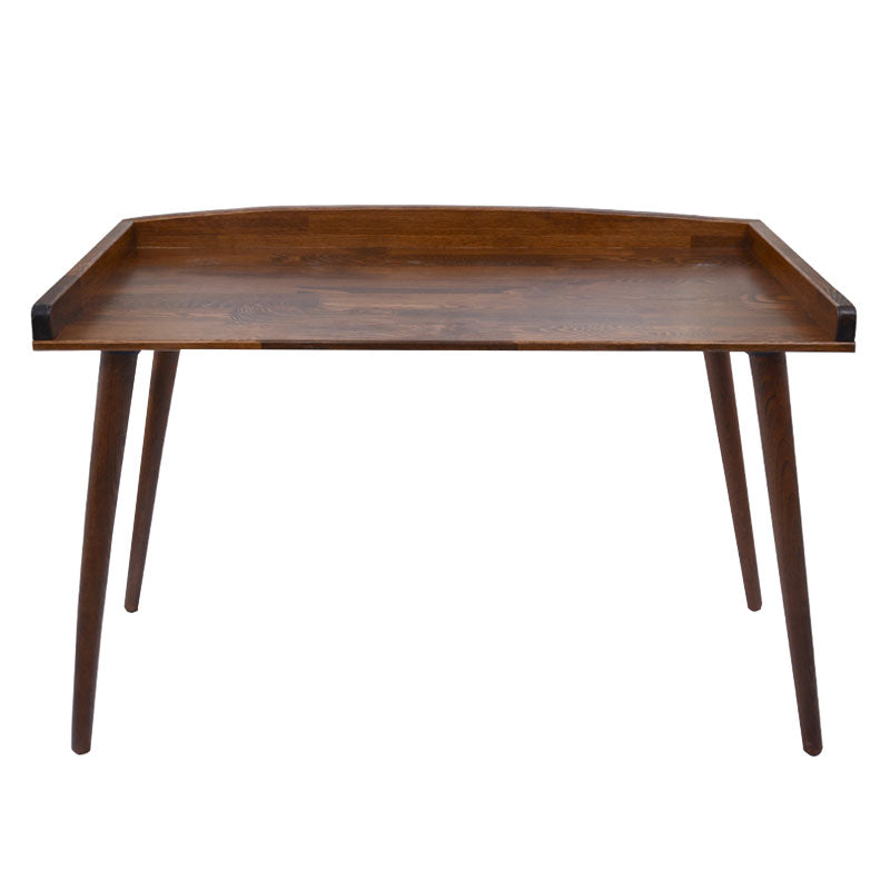 Birou Brady din lemn de pin Natural de nuc, 119x59x75 cm
