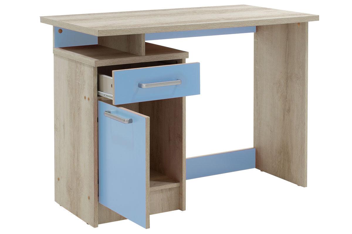 Birou copii MDF Looney, 100x55x75 cm - Albastru