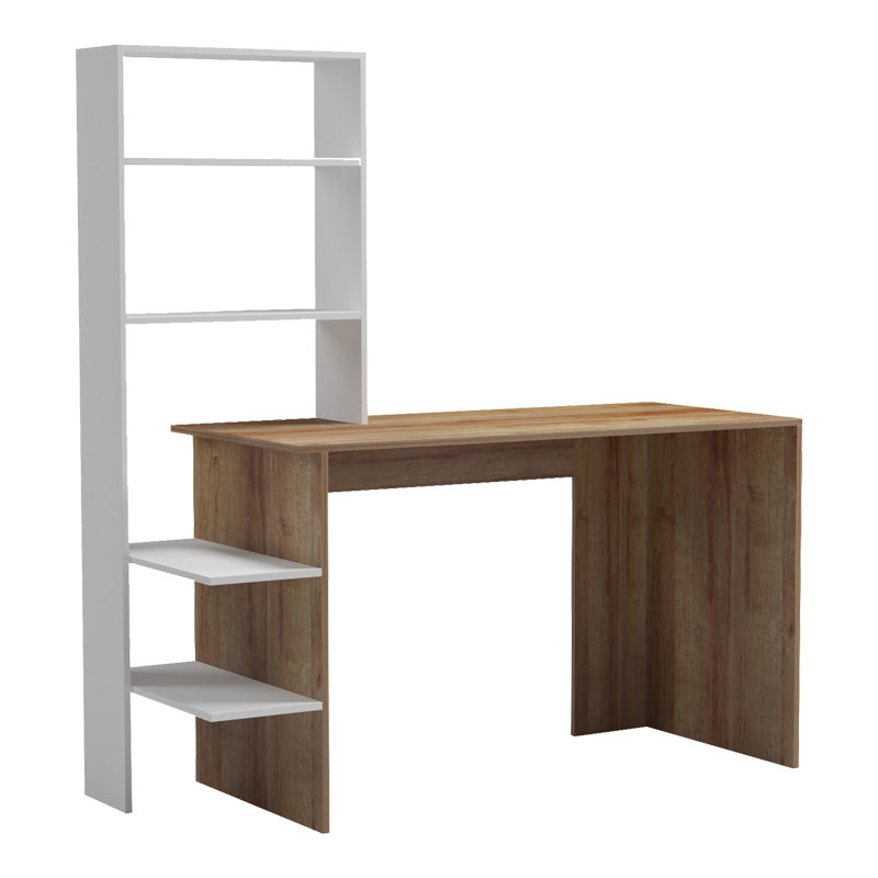Birou Bivoro cu raft, 140x55x150 cm - Birou Bivoro cu raft, 140x55x150 cm