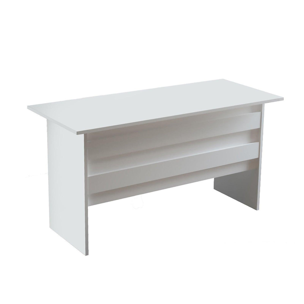 Birou Linta Lux, 140x74x60 cm - Alb