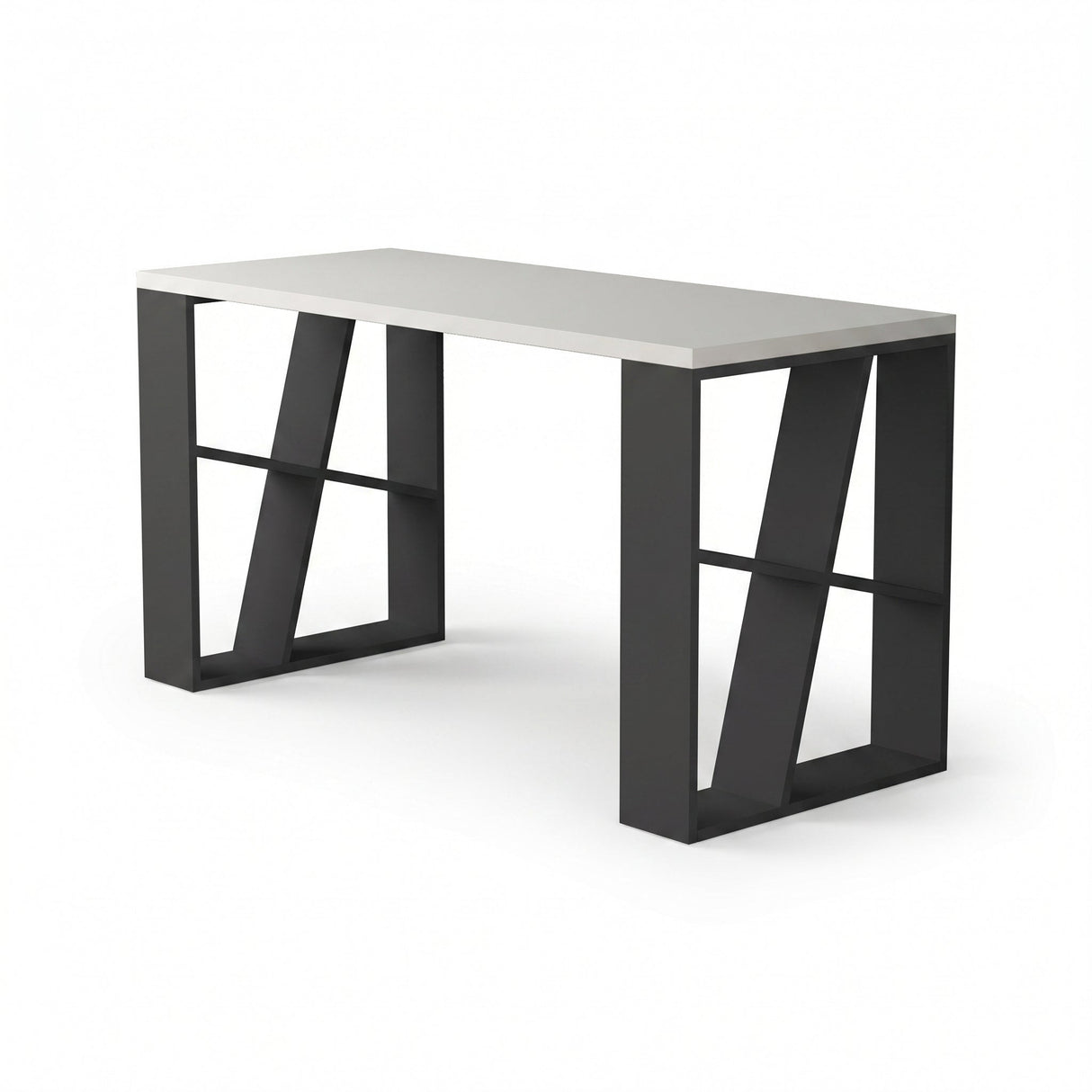 Birou Perla, 140x75x60 cm - Alb