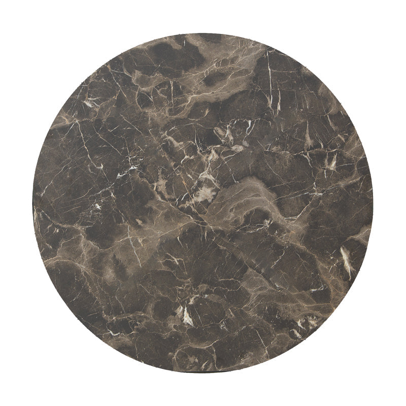 Blat de Masa Verhia Gri inchis D69cm grosime 12mm, 69x69 cm