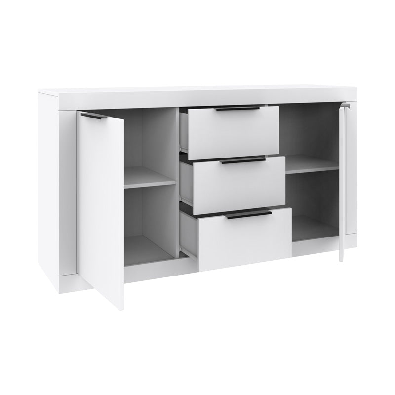 Comoda Doha, Diverse culori, 150x45x80 cm - Alb