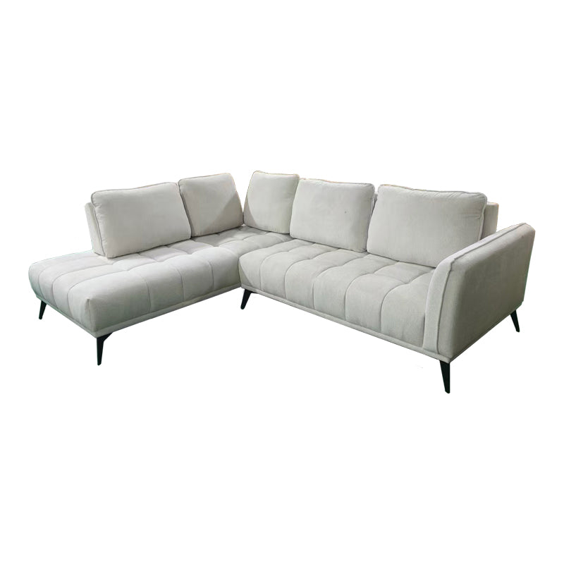 Canapea Belanza, colț dreapta, Diverse culori, 265x213x90 cm - Bej | SKU: 371-000042 | Canapea Belanza, colț dreapta, 265x213x90 cm, varianta Bej, produs pentru amenajarea locuinței, disponibil online în România la CasaMob