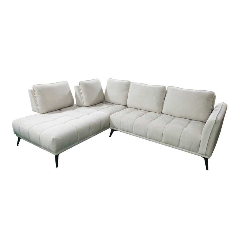 Canapea Belanza, colț dreapta, Diverse culori, 265x213x90 cm - Bej | SKU: 371-000042 | Canapea Belanza, colț dreapta, 265x213x90 cm, varianta Bej, produs pentru amenajarea locuinței, disponibil online în România la CasaMob