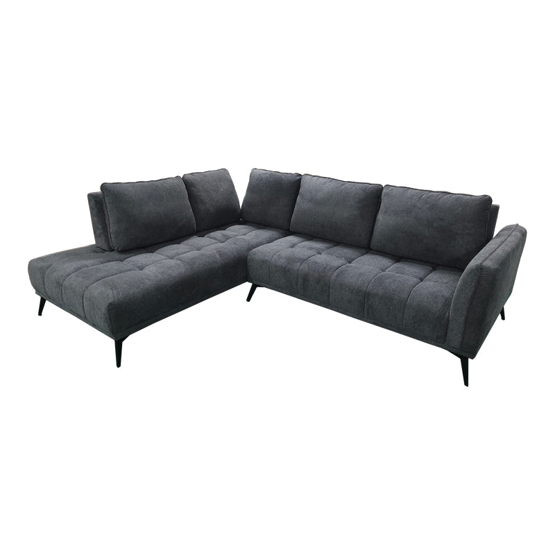 Canapea Belanza, colț dreapta, Diverse culori, 265x213x90 cm - Antracit | SKU: 371-000044 | Canapea Belanza, colț dreapta, 265x213x90 cm, varianta Antracit, produs pentru amenajarea locuinței, disponibil online în România la CasaMob