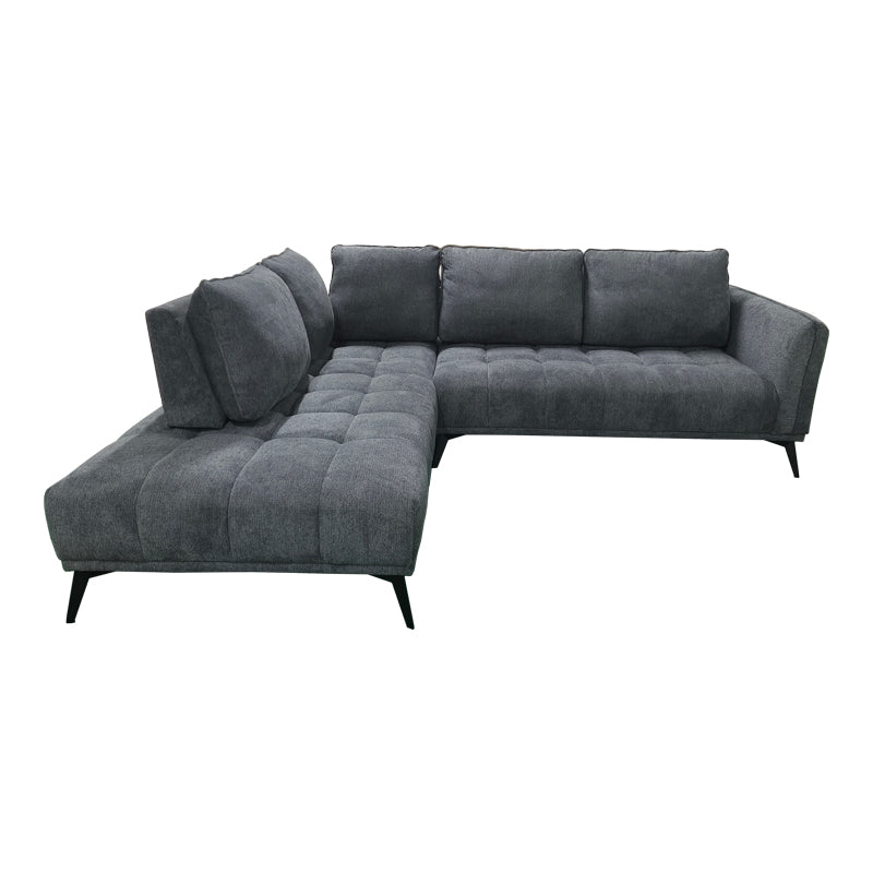 Canapea Belanza, colț dreapta, Diverse culori, 265x213x90 cm - Antracit | SKU: 371-000044 | Canapea Belanza, colț dreapta, 265x213x90 cm, varianta Antracit, produs pentru amenajarea locuinței, disponibil online în România la CasaMob