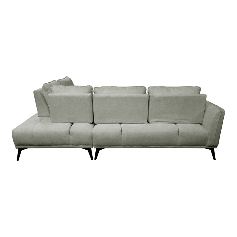 Canapea Belanza, colț dreapta, Diverse culori, 265x213x90 cm - Bej - Gri | SKU: 371-000046 | Canapea Belanza, colț dreapta, 265x213x90 cm, varianta Bej - Gri, produs pentru amenajarea locuinței, disponibil online în România la CasaMob