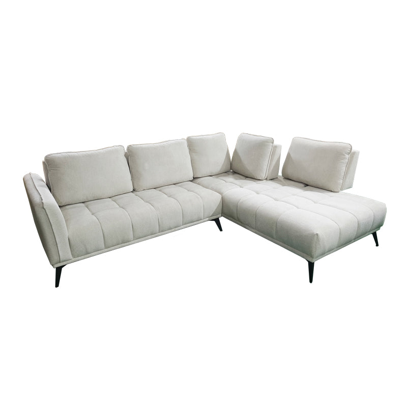 Canapea Belanza, colț stânga, Diverse culori, 265x213x90 cm - Bej | SKU: 371-000041 | Canapea Belanza, colț stânga, 265x213x90 cm, varianta Bej, produs pentru amenajarea locuinței, disponibil online în România la CasaMob