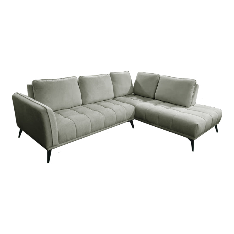 Canapea Belanza, colț stânga, Diverse culori, 265x213x90 cm - Bej - Gri | SKU: 371-000045 | Canapea Belanza, colț stânga, 265x213x90 cm, varianta Bej - Gri, produs pentru amenajarea locuinței, disponibil online în România la CasaMob