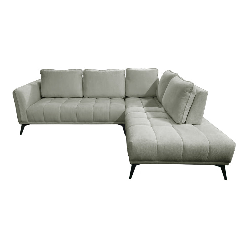 Canapea Belanza, colț stânga, Diverse culori, 265x213x90 cm - Bej - Gri | SKU: 371-000045 | Canapea Belanza, colț stânga, 265x213x90 cm, varianta Bej - Gri, produs pentru amenajarea locuinței, disponibil online în România la CasaMob