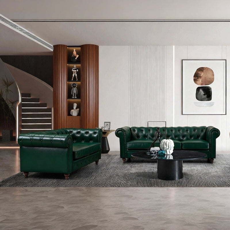 Canapea Chesterfield, 203x84x67 cm