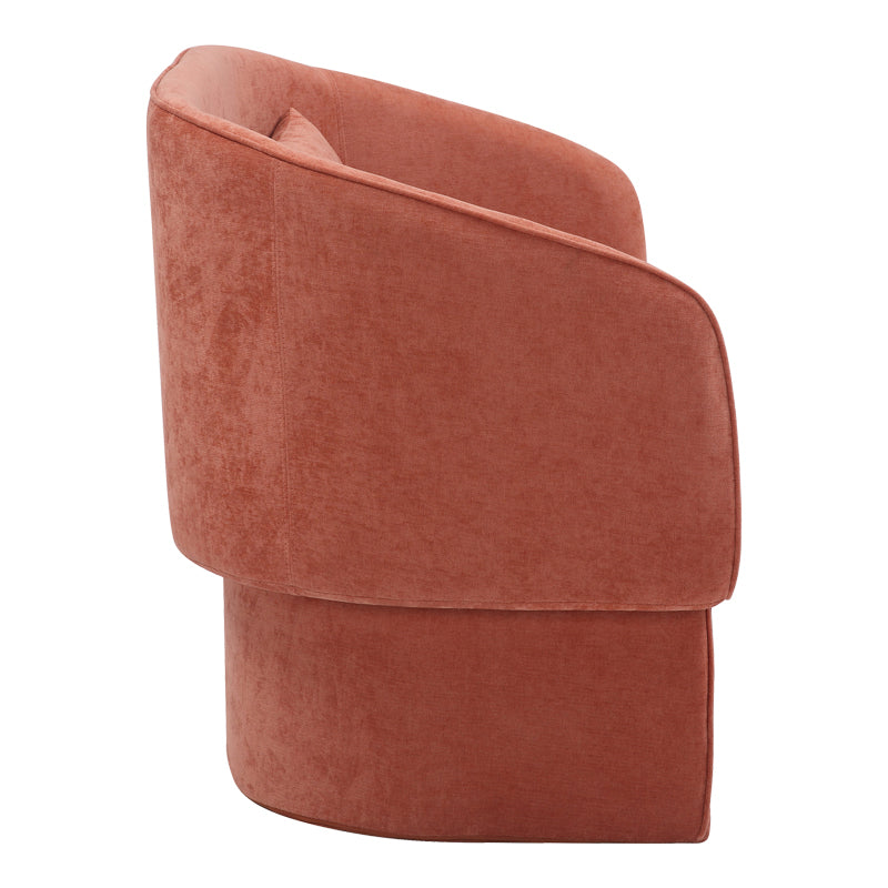 Canapea cu 2 locuri Playmob Caramiziu, Portocaliu, 128x65x79 cm